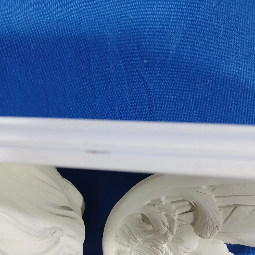 NEW Vtg PLASTER  WISTFUL ANGEL CHERUB WALL SHELF Sculpture Victorian Wal… - Picture 8 of 8